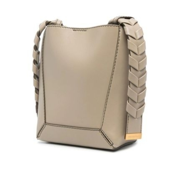 Stella McCartney Hobo Small Braided Beige Crossbody Bag - Picture 2 of 11